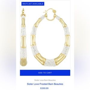 Sister Love Frosted Bam Beauties worn twice! Make your best offer!!!